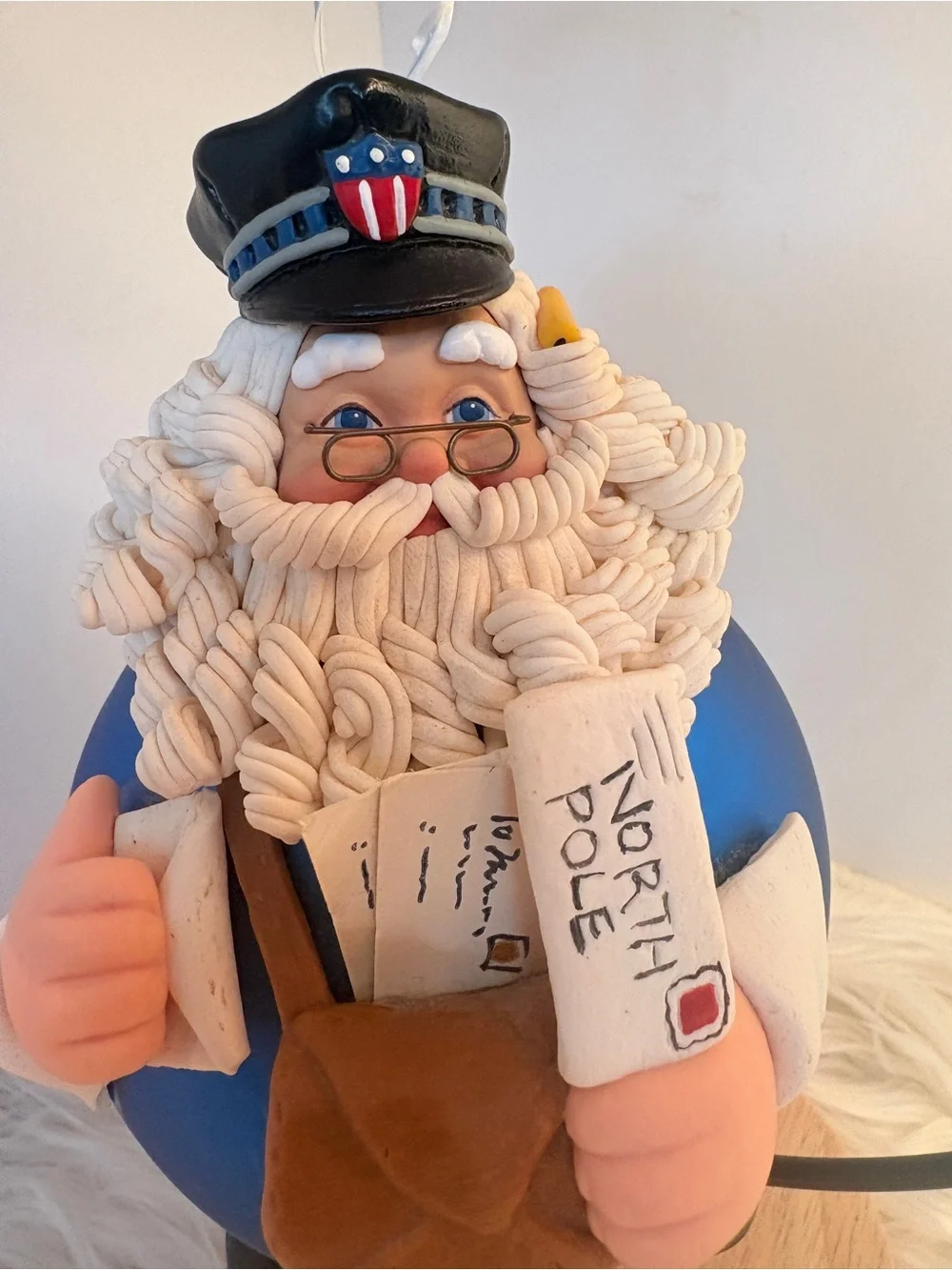Dept 56 Special Delivery Santa freestanding ornament